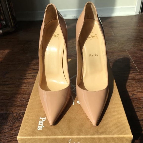 Christian Louboutin So Kate
120 mm Pumps - Patent calf leather - Blush - Women - Picture 2 of 9